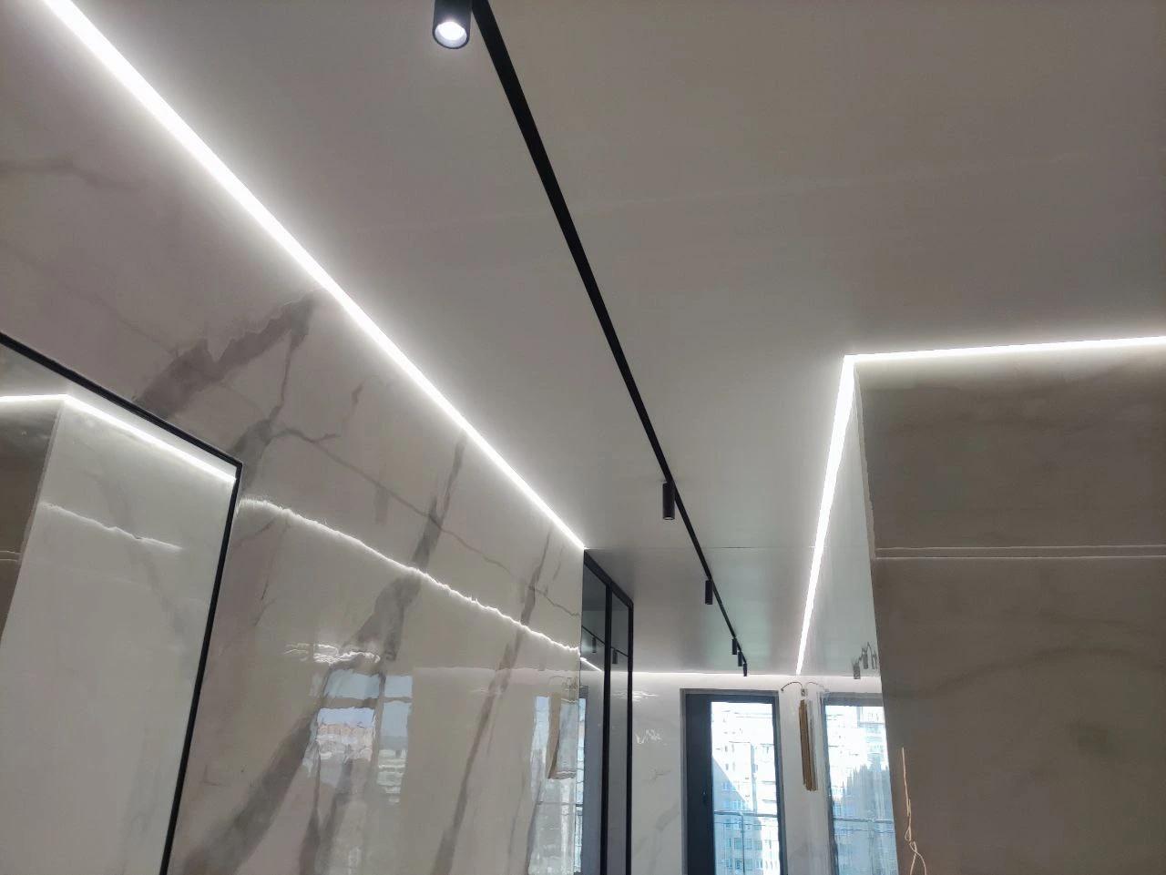 Квартира в ЖК "Гранд Империалъ" — натяжной потолок 120 м² Квартира